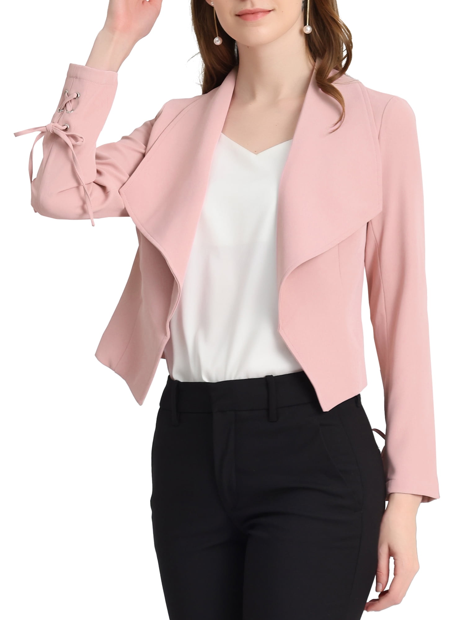 Women's Elegant Open-Front Cardigan