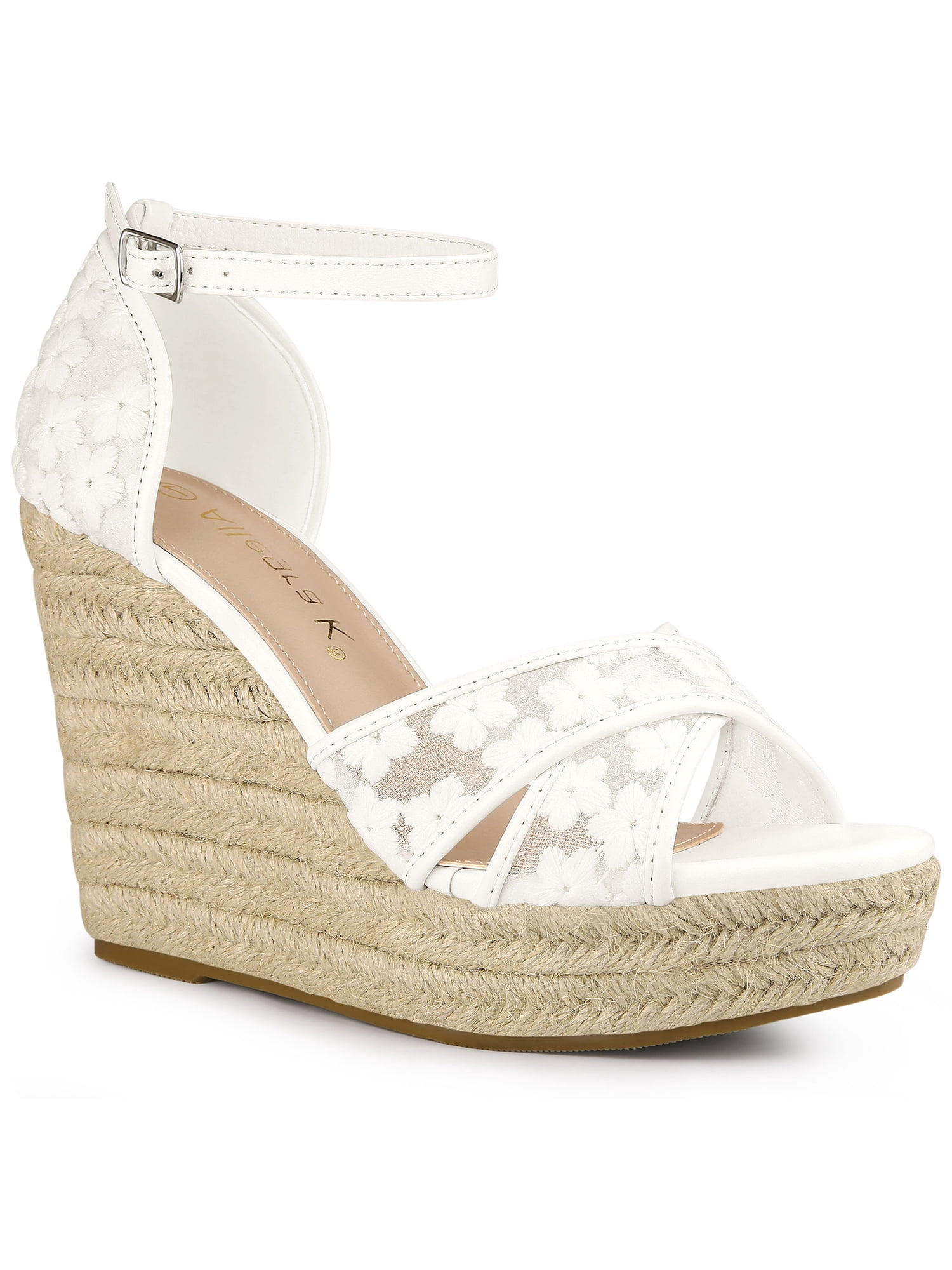 Allegra K Target Wedge Sandals Allegra K Women's Espadrille Wedge