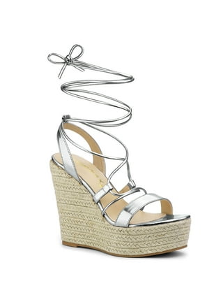 Lace Up Wedges