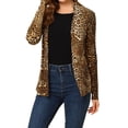thumbnail image 1 of Allegra K Women's Fall Lightweight Long Sleeves Open Front Cardigan, 1 of 5