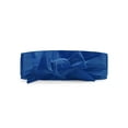 thumbnail image 1 of INSPIRE CHICLadies Faux Leather Self Tie Bowknot Wide Waist Band Sash Obi Belt for Dresses one size Royal Blue, 1 of 4