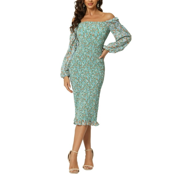 women's plus size sweater dress Final Sale Button Up Midi in Olive and Off White Design Print Lanelle womens Maxi Dress, balloon sleeve dress Knitted ankle length dress Color:HOT-PINK/SILVER