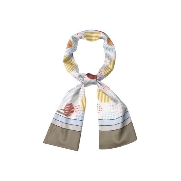 INSPIRE CHIC Women's Graffiti Polka Dots Stripe Neckerchief Skinny Wrap Hairband