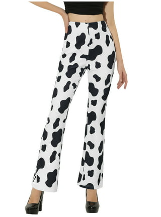 Cow Print Pants: — FASHBERRIES