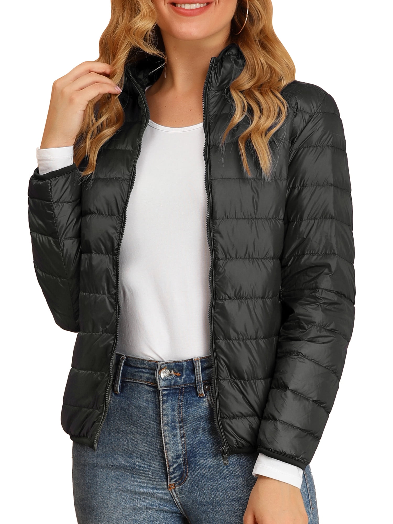 Long Sleeve Lightweight Hooded Zip Up Jacket W/ Chest Pockets