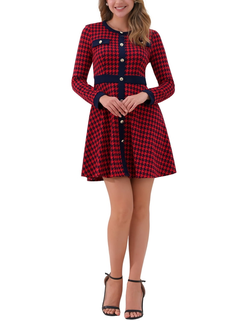 blue gingham babydoll dress Fresh Cut Dress: Color:Blue + Black March26Prairie romantic feel Optical illusion: Dress colour