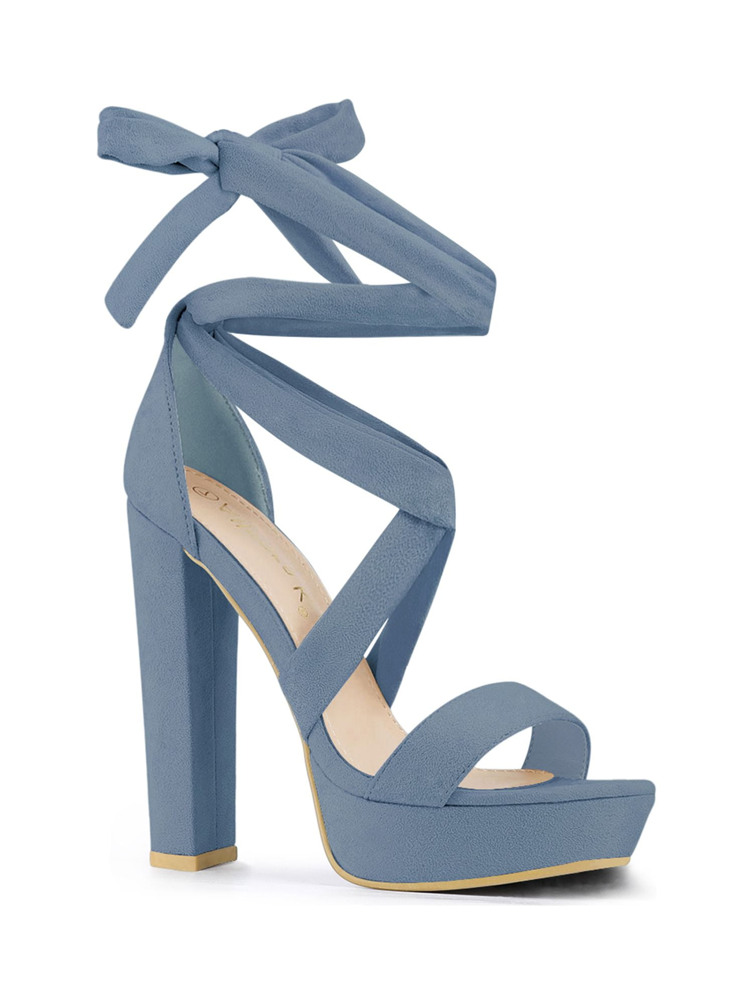 Stylish Lace-Up Block Heel Sandals for Comfort