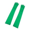 thumbnail image 1 of INSPIRE CHIC Women's Long Gloves 1920S Evening Party Full Finger Mittens Elegant Opera Glove Deep Green One Size, 1 of 5