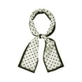 thumbnail image 1 of INSPIRE CHIC Women's Lovely Polka Dots for Bag Hair Band Neck Wraps Scarf Beige Small Dot, 1 of 5