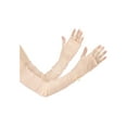 thumbnail image 1 of INSPIRE CHIC Women's Outdoor Sun Block Long Arm Sunscreen Sleeves Fingerless Gloves, 1 of 5