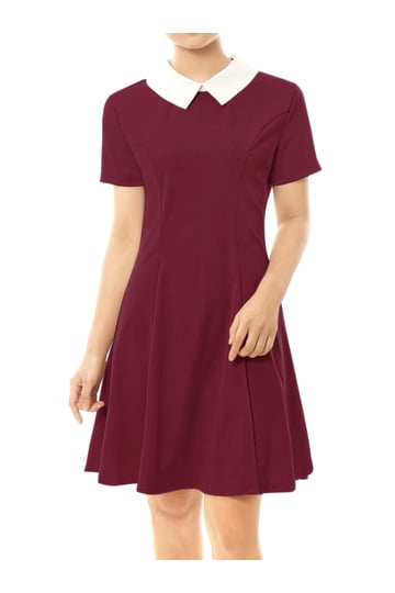 burgundy dress walmart Velvet Dresses for Elegant Looks Shop Today Hidden back zipper/clasp