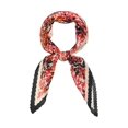 thumbnail image 1 of INSPIRE CHIC Women's Pleated Polka Dots Floral Scarf Neck Scarves Neckerchief, 1 of 5