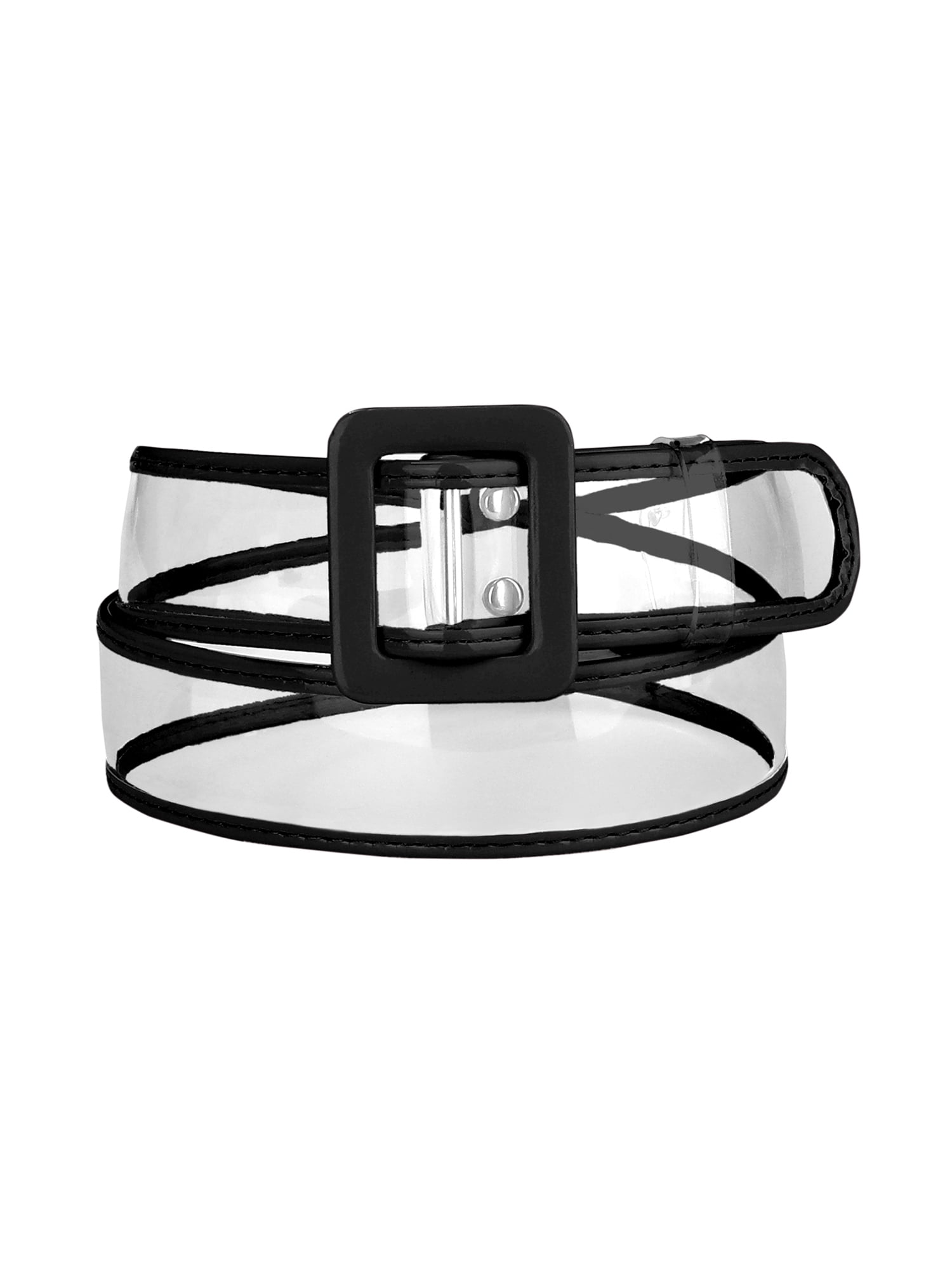 Allegra K Womens Clear Waist Belt Plus Size Skinny Belts for Jeans Dresses INSPIRE CHIC Women main image 4