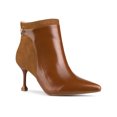 thumbnail image 1 of BLISSFUL STEP Women's Pointed Toe Side Zip Stiletto Heel Ankle Boot, 1 of 6