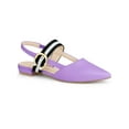 thumbnail image 1 of BLISSFUL STEP Women's Pointed Toe Slingback Mules, 1 of 7