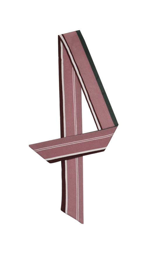 Women's Elegant Skinny Pointed Double-Sided Leisure Scarves Pink