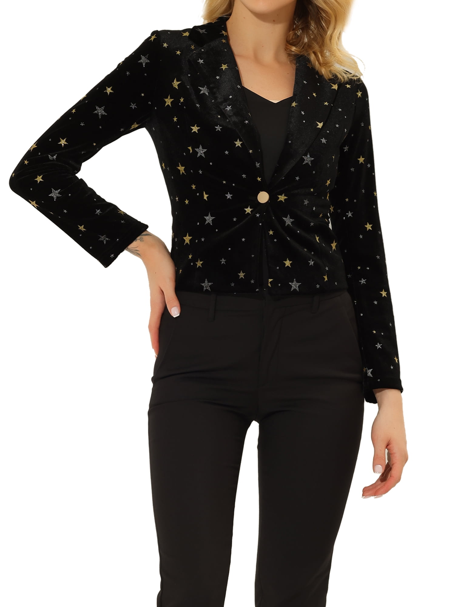 Allegra K Ensemble Tailleur Pantalon Femme 2 Pièces Gilet Boutonné + Pantalon Jambes Larges – Look Business Chic Et Élégant