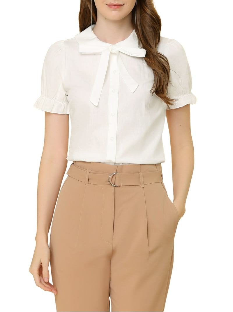 トップス sinoon  PUFF COLLAR T-SHIRT MUSINSA | SINOON PUFF COLLAR T-SHIRT (WHITE)