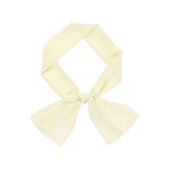 INSPIRE CHIC Women's Scarves Solid Color Kerchief Silky Scarves Long Neck Wraps Beige