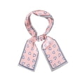 thumbnail image 1 of INSPIRE CHIC Silky Skinny Scarves Ribbon Heart Print Long Hairband Handbag Wrap 96x10cm/38x4 inches(LxW) Pink, 1 of 5
