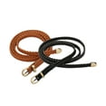 thumbnail image 1 of INSPIRE CHIC Women Skinny Braided Belt Woven - Pin Buckle Casual Waist Belt for Dresses Waist:26-33 Khaki+Black, 1 of 7