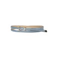 thumbnail image 1 of INSPIRE CHIC Women's Skinny Embossed Leather Belts Alloy Pin Buckle Belt Grey-blue 104cm/41'', 1 of 4