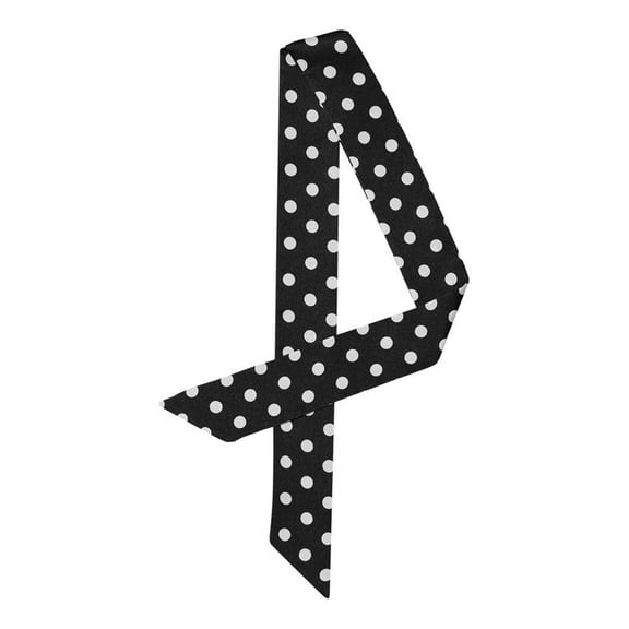 INSPIRE CHIC Women's Skinny Silky Scarf Waistband Long Neckscarf Handbag