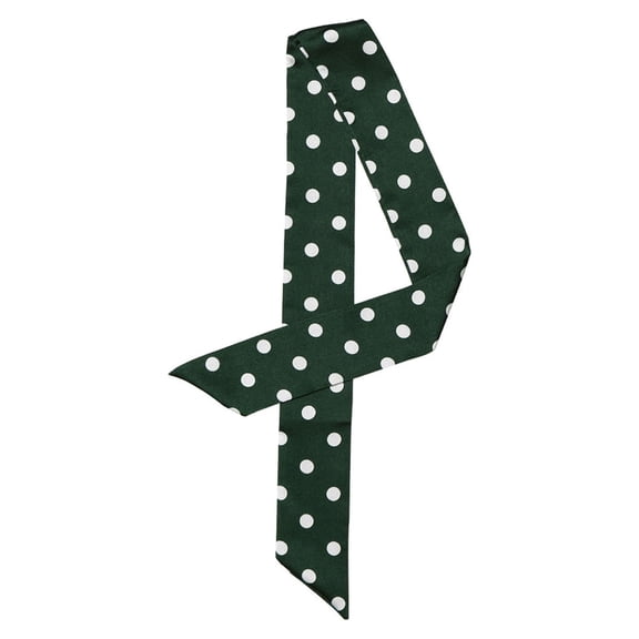 INSPIRE CHIC Women's Skinny Silky Scarf Waistband Long Neckscarf Handbag