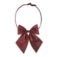 thumbnail image 1 of INSPIRE CHIC Women's Small Dots Pre-tied Bowtie Adjustable Strap Cute Bow Ties Red One Size, 1 of 6