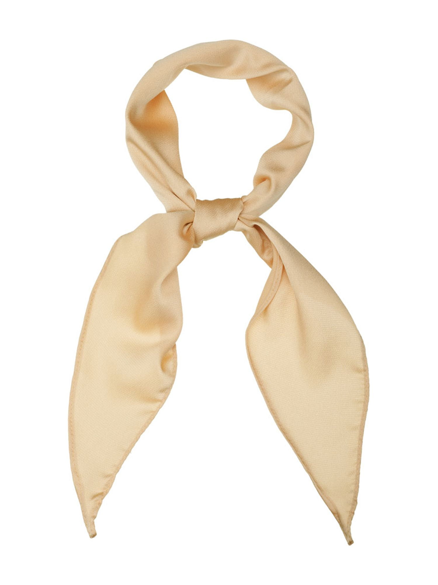 Allegra K Solid Color Rhombus Neck Scarf Scarves Skinny Long Neckerchief  for Women