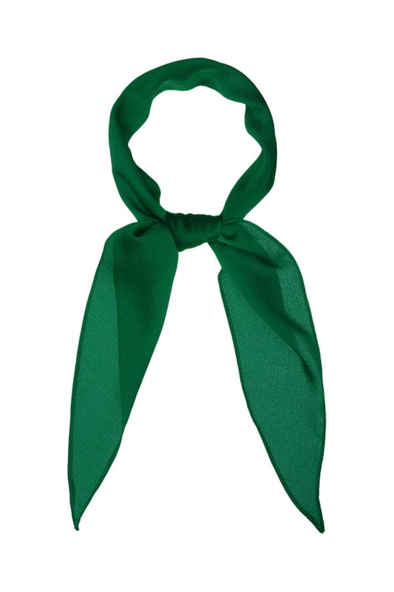 Women's Solid Color Rhombus Skinny Long Neckerchief