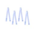 thumbnail image 1 of INSPIRE CHIC Women's Solid ColorClear Invisible Adjustable Bra Shoulder Straps Blue, 1 of 4