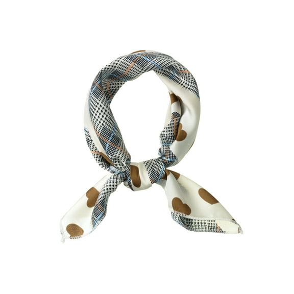 INSPIRE CHIC Women's Square Scarf Kerchief Neck Scrunchies Scarves Neckerchief