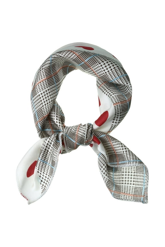 Women's Square Scarf Kerchief Neck Scrunchies Scarves Neckerchief