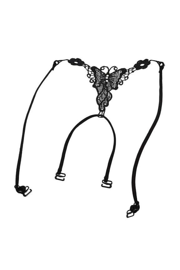 Women's Stretchy Butterfly Cross Back Bra Shoulder Strap