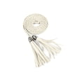 thumbnail image 1 of INSPIRE CHIC Women's Tassels Braided Skinny Waist Belts Beige 132 cm/52 inches, 1 of 7
