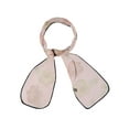 thumbnail image 1 of INSPIRE CHIC Women's Transparent Organza Scarf Floral Neckerchief Hair Band Pink, 1 of 5