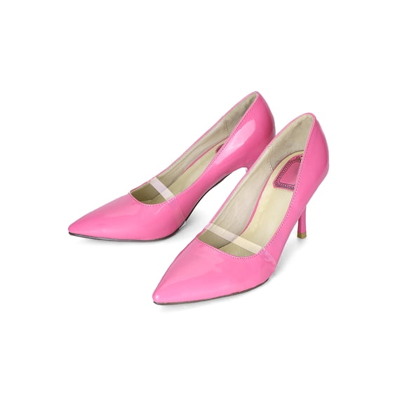 INSPIRE CHIC Women's Transparent Shoe Straps High Heels Anti-Loose Shoelaces 4 Pairs