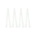 thumbnail image 1 of INSPIRE CHIC Women's Transparent Strapless Invisible Bra Shoulder Strap White-2 Pairs Width: 1.3cm/ 1/2", 1 of 4