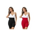 thumbnail image 1 of NOMADIC NOOK Women's Tummy Control Knickers High Waisted Shapewear Shorts Slimming Pants 2 Packs, 1 of 4