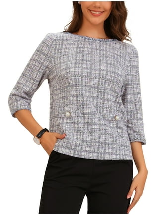 トップス Greed International Classic Tweed Blouse Classic Tweed Blouse｜Greed International Official Online Shop