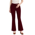 thumbnail image 1 of Allegra K Women's Vintage Long Pants Classic High Waist Denim Bell Bottoms Jeans, 1 of 6