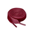 thumbnail image 1 of INSPIRE CHIC Women's Wide Ribbon Shoe Laces Flat Velvet Shoelaces Strings Wine red 170cm/67", 1 of 7