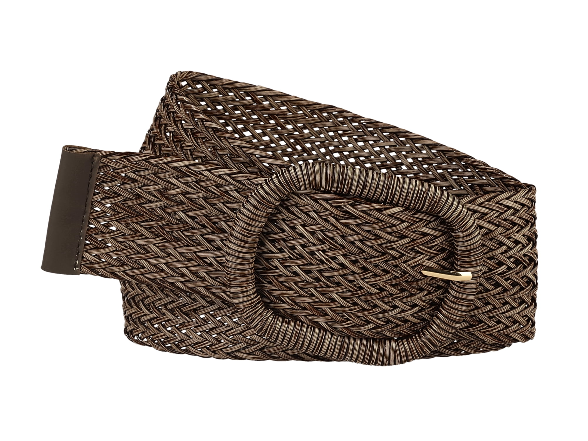 INSPIRE CHIC Women Wide Waist Belts Braided Woven Belts for  display picture 1