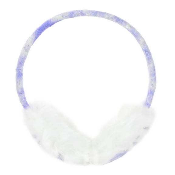 INSPIRE CHIC Women's Winter Flower Ear Cover Knitted Earmuffs Purple