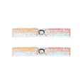 thumbnail image 1 of INSPIRE CHIC Women's Skinny Elastic Waist Belts Sequins Decor Stretchy Belts for Dresses 2PCS Colorful, 1 of 6