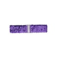 thumbnail image 1 of INSPIRE CHIC Women's Plus Size Stretchy Waist Belts Metal Interlock Buckles Sequins Decor Belts for Dresses Light Purple 60cm/23.62", 1 of 6