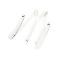 thumbnail image 1 of INSPIRE CHIC Y Shape Adjustable Elastic Clip-on Braces Pants Suspender Unisex White 84cm/33inches, 1 of 2