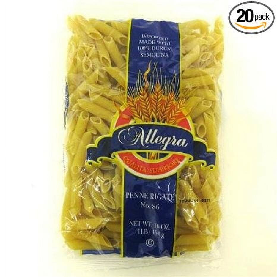Allegra Pasta Penne Rigate 1 Pound Walmart allegra-pasta-penne-rigate-1-pound-walmart