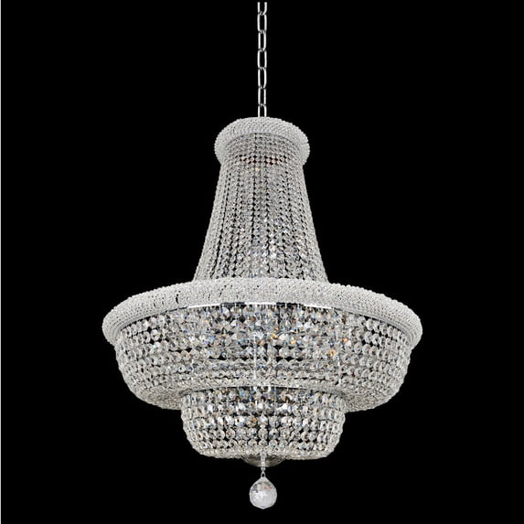 Allegri 020972-010-FR001 Napoli 21 Light 34" Wide Empire Chandelier - Chrome